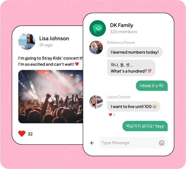 Community chat and interaction